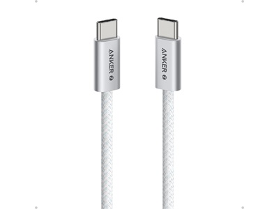 Anker, Zolo USB-C to USB-C Cable (1m, 240W, White)