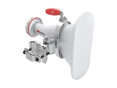 RF Elements, Asymmetrical Horn Antenna with TwistPort, 5GHz, 16dBi, 90°