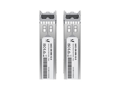 Ubiquiti, U Fiber, 1 Gbps, Dual LC, Multi-Mode Optical Module 2db