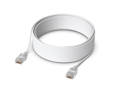 Ubiquiti, UniFi Etherlighting Patch Cable, 15m, cat.6, áttetsző