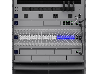 Ubiquiti, UniFi Etherlighting Patch Cable, 1m, cat.6, áttetsző