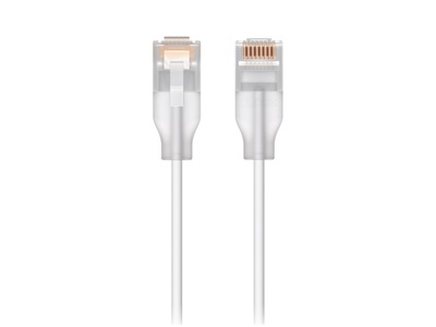 Ubiquiti, UniFi Etherlighting Patch Cable, 1m, cat.6, áttetsző