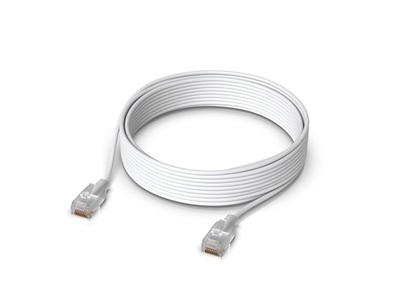Ubiquiti, UniFi Etherlighting Patch Cable, 5m, cat.6, áttetsző