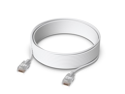 Ubiquiti, UniFi Etherlighting Patch Cable, 8m, cat.6, áttetsző
