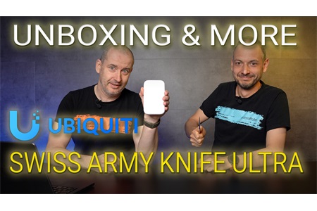 Unboxing and more - Ubiquiti Swiss Army Knife Ultra